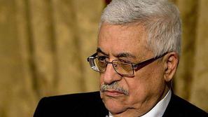 Palestinski predsednik Mahmud Abas