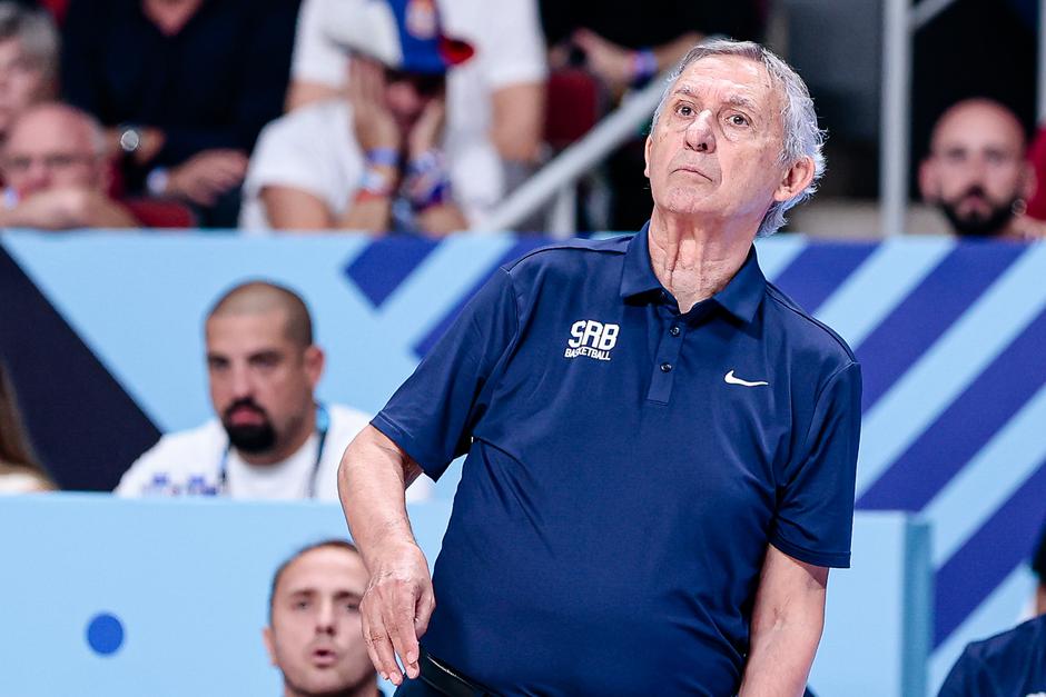 eurobasket 2025 Srbija Finska, svetislav pešić | Avtor: Saša Despot