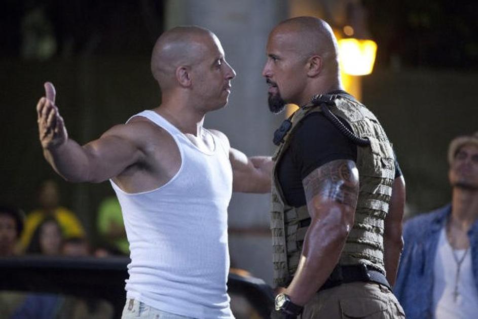 Tokrat se bosta soočila Vin Diesel in Dwayne Johnson. (Foto: Universal Pictures)