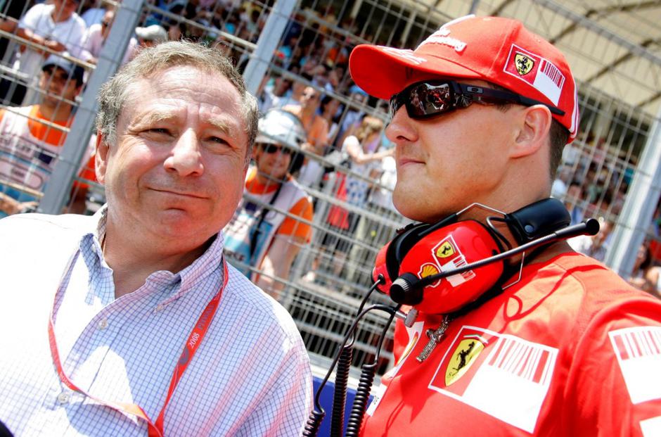 Jean Todt Michael Schumacher Ferrari | Avtor: EPA