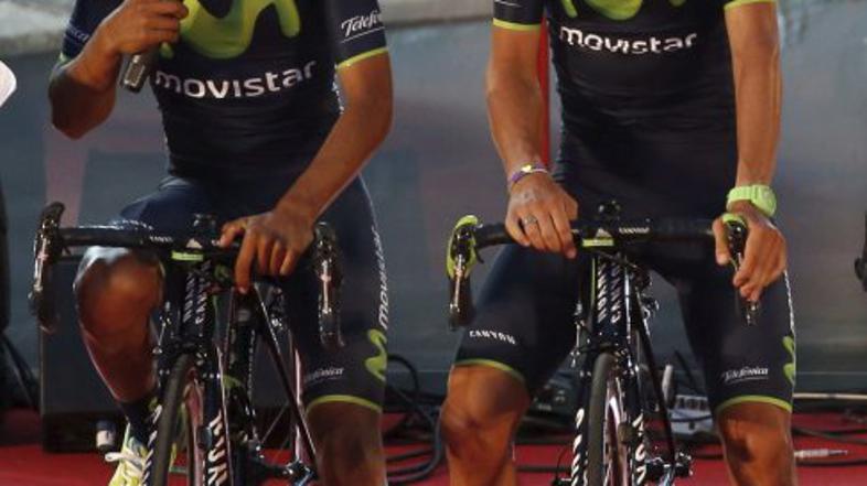 Nairo Quintana Alejandro Valverde Movistar Vuelta