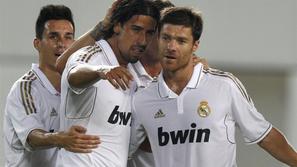 Sami Khedira Xabi Alonso