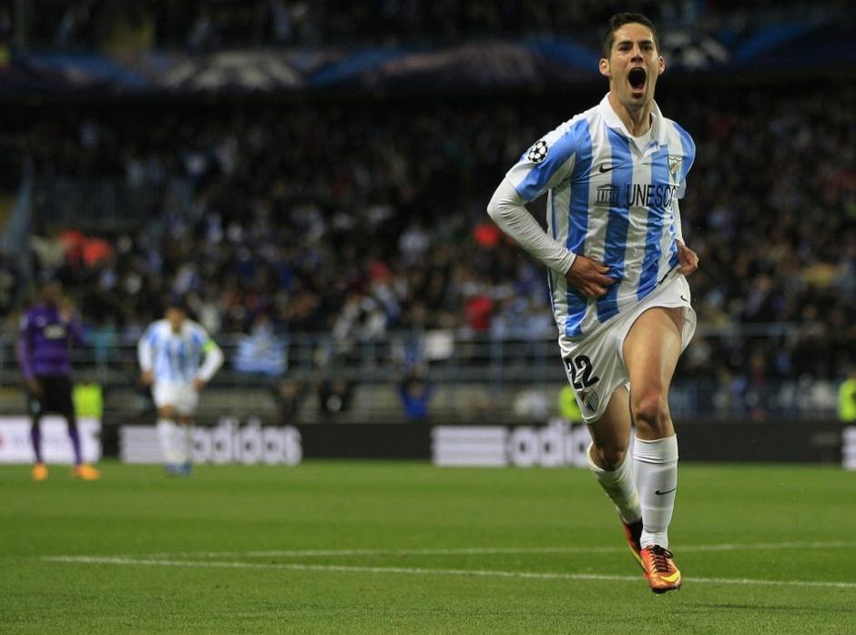 Isco Malaga Porto Liga prvakov osmina finala | Avtor: EPA