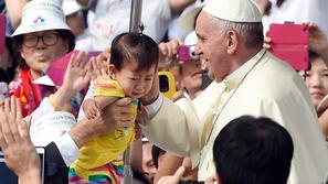 Papež Frančišek, obisk Južna Koreja