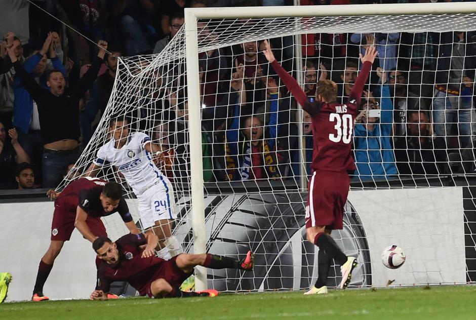 Sparta Praga Inter Liga Evropa | Avtor: EPA