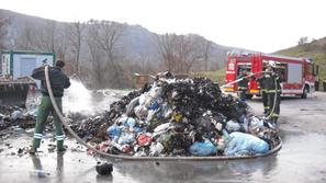 Zagorele smeti v Piranu