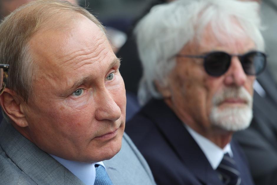 Vladimir Putin Bernie Ecclestone | Avtor: Epa