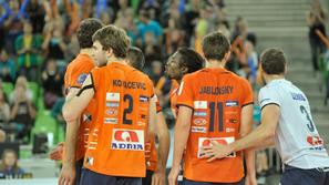 sport 05.12.12. Odbijkarji ACH Volleyja, foto: Anze Petkovsek