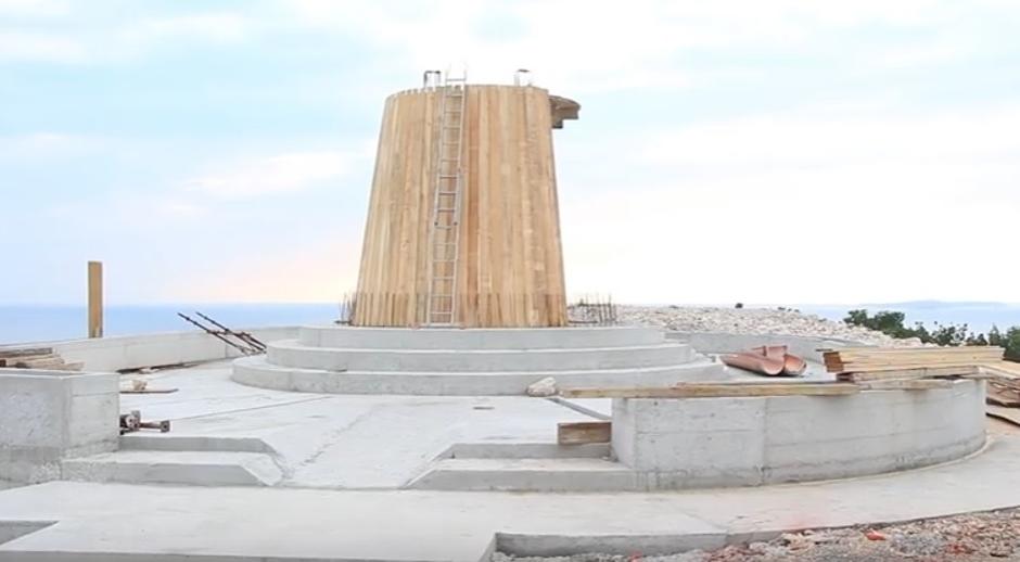 Gradnja spomenika v Primoštenu | Avtor: Občina Primošten