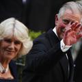 razno 12.11.13. Britain's Prince Charles (R) and his wife Camilla arrive for a p