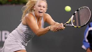 Caroline Wozniacki je dobila prvi turnir letos in ostaja na drugem mestu. (Foto: