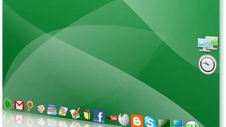 Tako naj bi bilo videti namizje Chroma OS. (Foto: techpp.com)