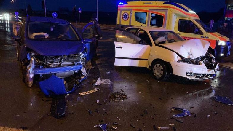 Prometna nesreča v Murski Soboti