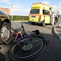 Nesreča kolesarja