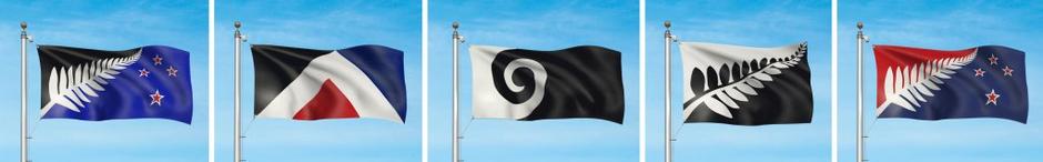 Možne izbire nove zastave na Novi Zelandiji | Avtor: EPA