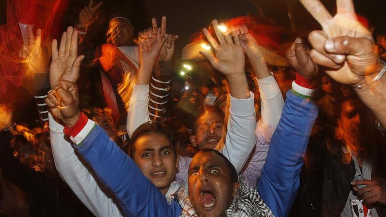 egipt, mubarak, odstop, kairo