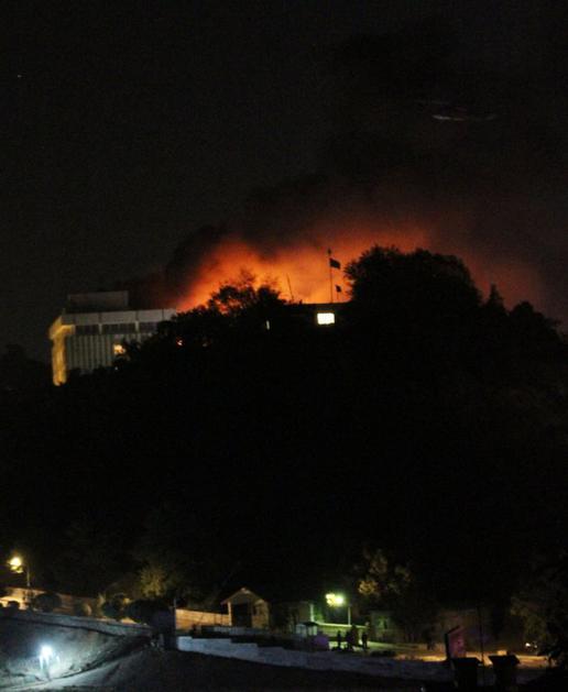 Napad na Hotel Intercontinental v Kabulu.