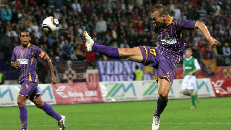 Dalibor Volaš je Mariboru zagotovil točko proti Primorju, ki je v Ljudskem vrtu 