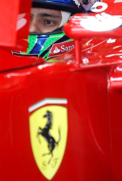 Felipe Massa Ferrari trening