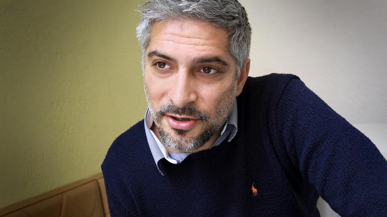 Sebastijan Cavazza, ki bo v Angelskem obrazu igral Dragana, jugoslovansko mafijs