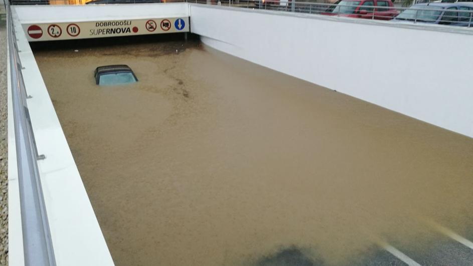 Poplave v Dalmaciji in Istri