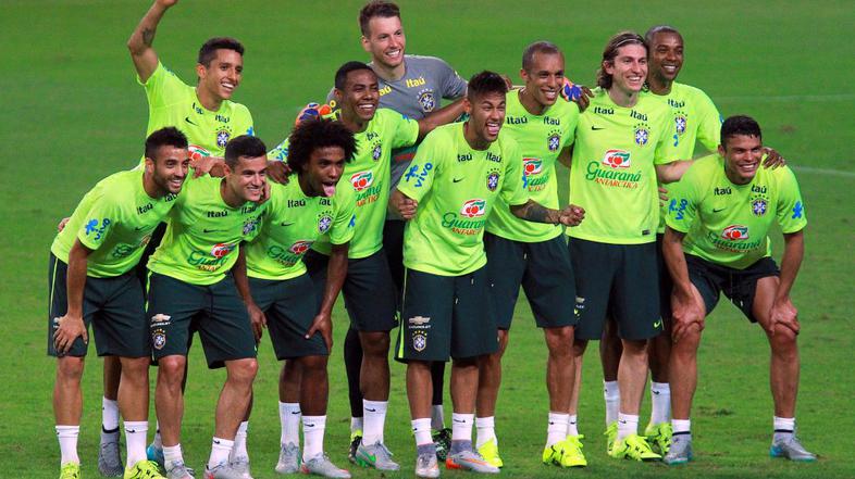 brazilija reprezentanca trening