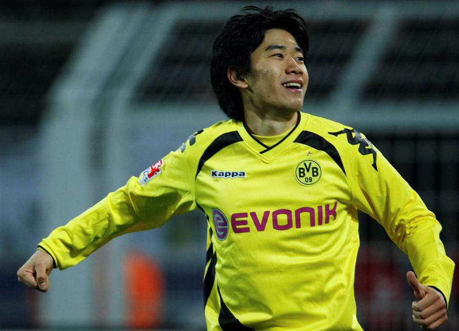 Shinji Kagawa Šindži Kagava Šinji Sinji gol zadetek veselje proslavljanje slavje | Avtor: Žurnal24 main