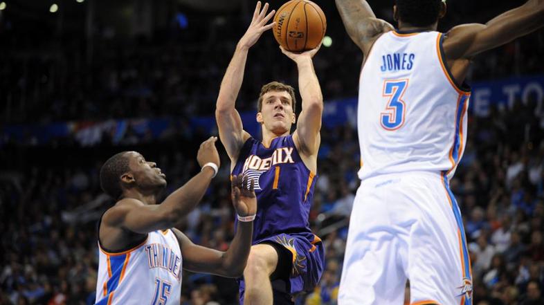Dragić Jackson Jones Oklahoma City Thunder Phoenix Suns NBA