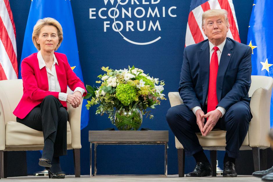 Ursula von der Leyen in Donald Trump | Avtor: Profimedia