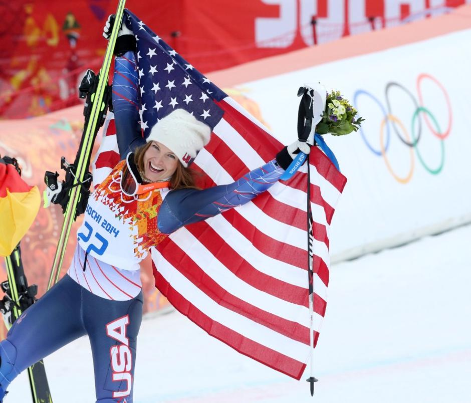 Mancuso superkombinacija olimpijske igre Soči 2014 slalom zastava ZDA USA | Avtor: EPA