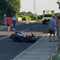 Nesreča motorista