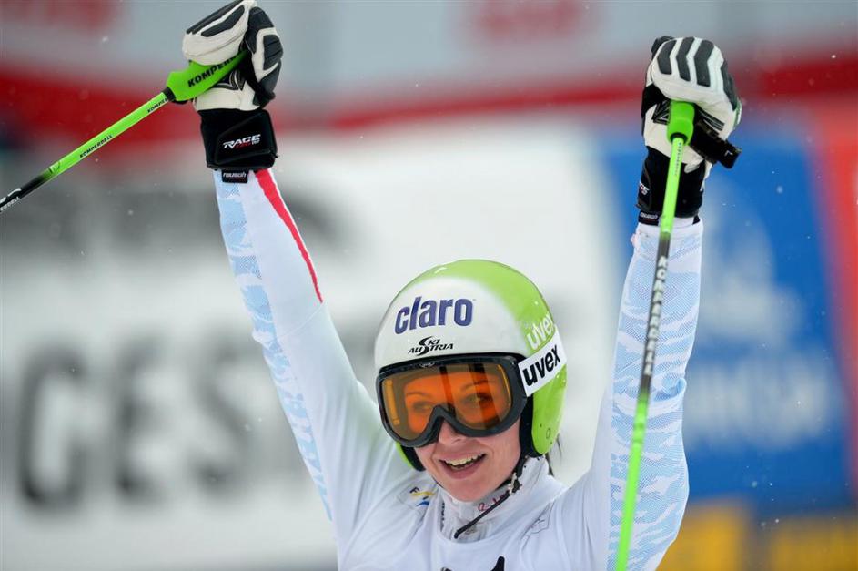 Fenninger Semmering veleslalom svetovni pokal alpsko smučanje cilj zmaga veselje