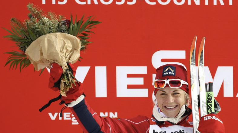 Norveška smučarska tekačica Astrid Jacobsen.