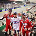 Dovizioso Marquez Petrucci Le Mans