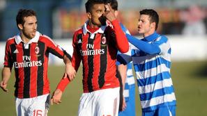 Boateng Pro Patria AC Milan prijateljska tekma rasizem incident škandal Flamini