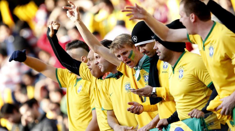 Brazilija navijači