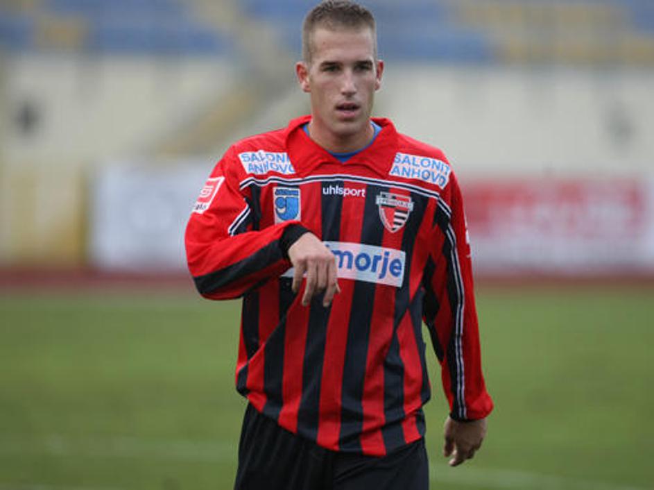 David Bunderla, prvi strelec Primorja in drugi lige, se iz Ajdovščine seli v Mar