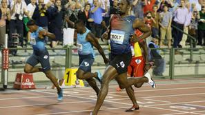 Bolt Bruselj diamantna liga IIAF tek na 100 sto metrov
