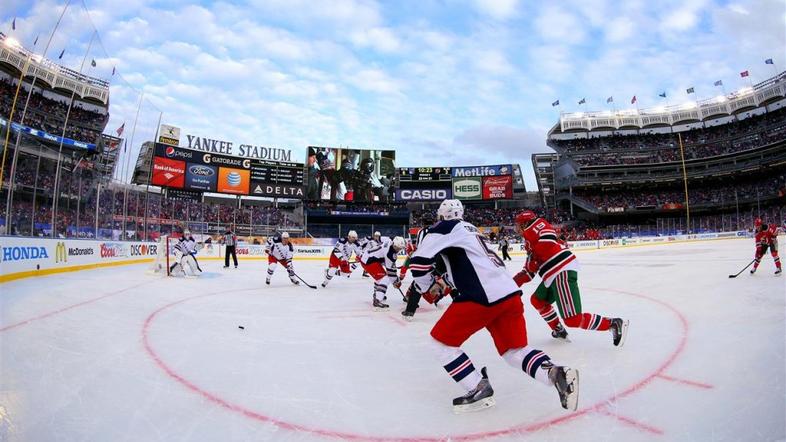 New Jersey Devils New York Rangers Yankee Stadium liga NHL
