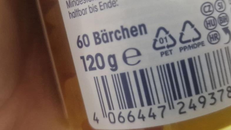 Oznake e na embalaži