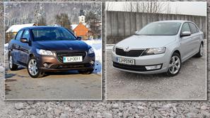 Peugeot 301 in škoda rapid