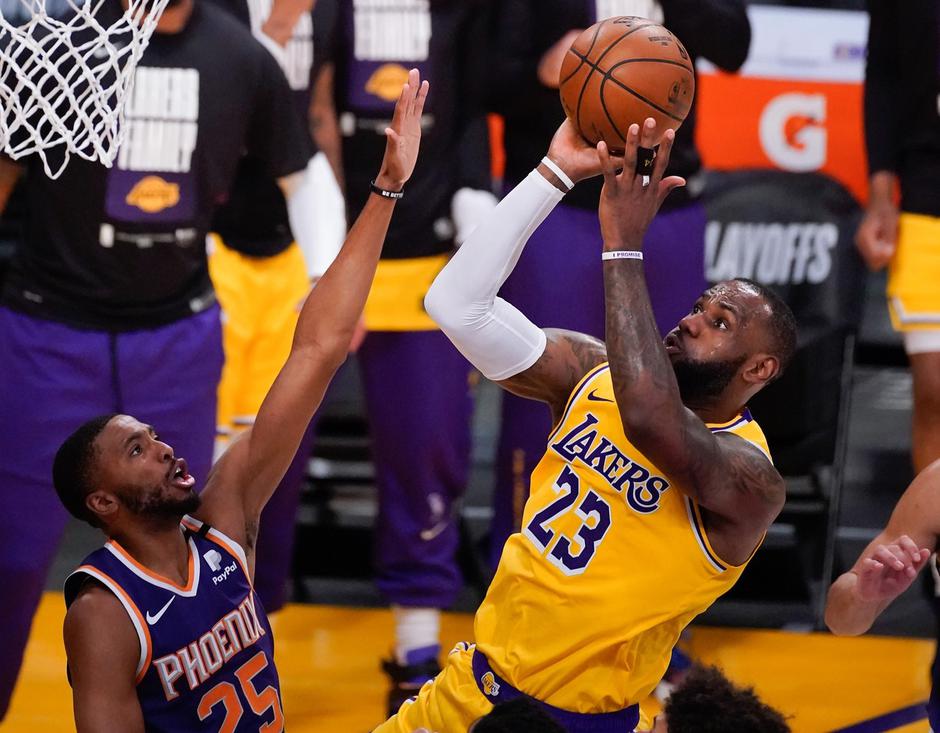 LeBron James Lakers Suns | Avtor: Profimedia