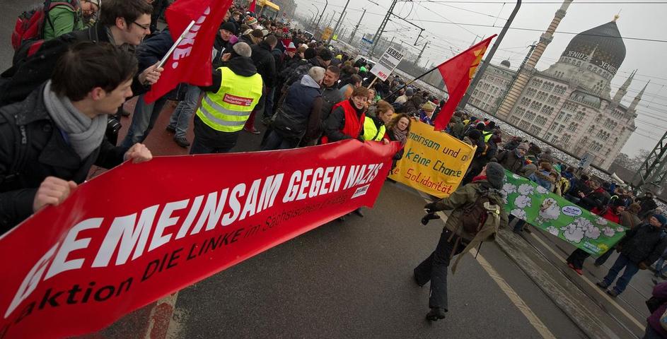 Dresden protesti neonacistov in njihovih nasprotnikov
