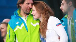 Maze Massi sprejem olimpijci olimpijske igre Soči Mercator Center