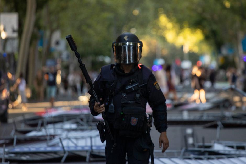 policija Španija Vuelta Madrid protesti | Avtor: Profimedia