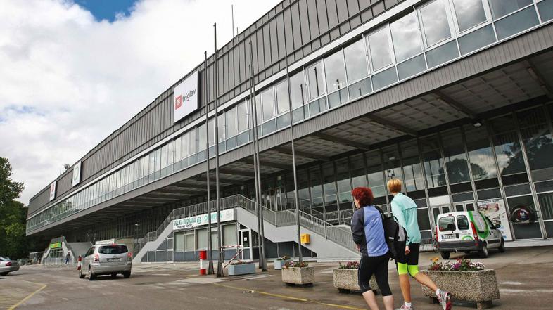 Ljubljana 01.06.2013 dvorana hala Tivoli po Roznikom, stavba; foto:Sasa Despot