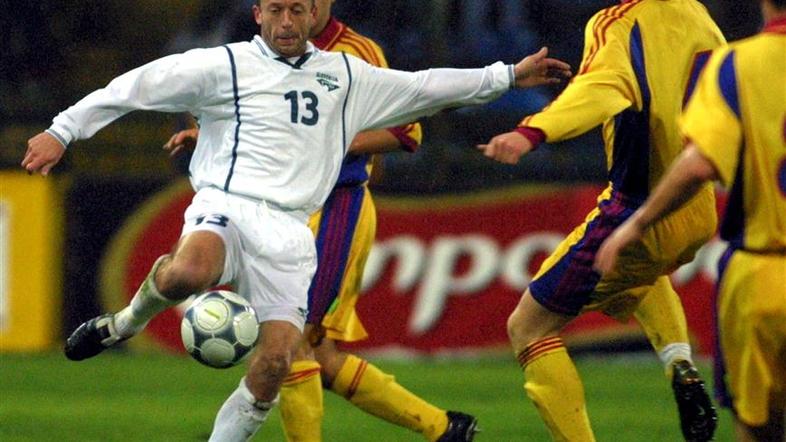 Slovenija Romunija reprezentanca Mladen rudonja dodatne kvalifikacije SP 2002 sv