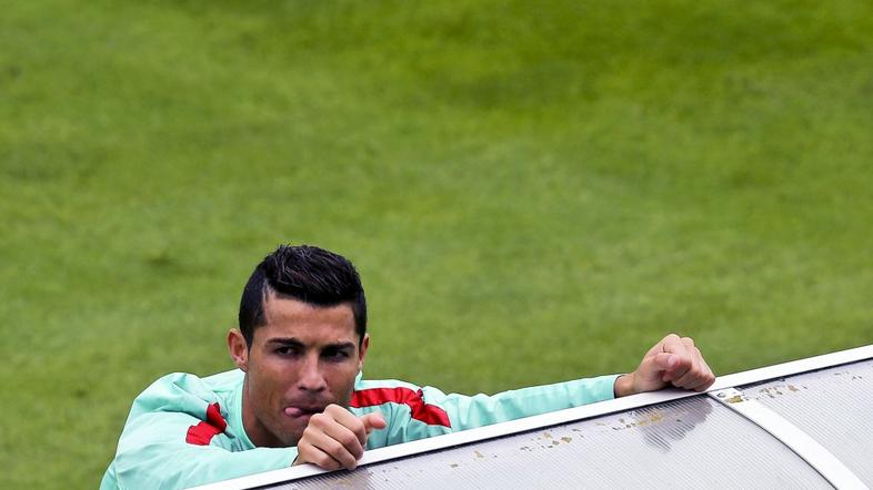 Cristiano Ronaldo trening Portugalska Euro 2016