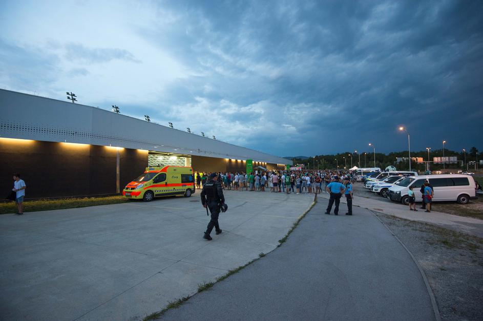 Nogometni derbi Olimpija - Maribor