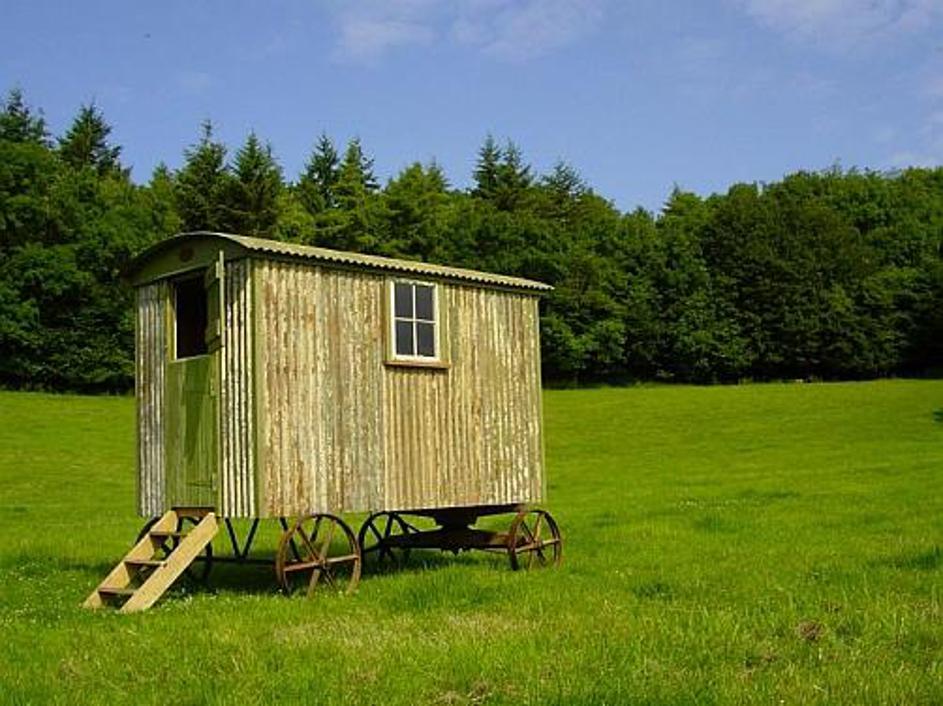 Pastirske hiške na kolesih nimajo več "pastirske" vloge, ampak so postale vrtne 